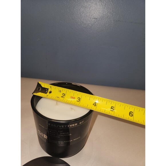 SIR Candle FIG vetiver 07 Scented Double Wick Jar Candle - Picture 12 of 13